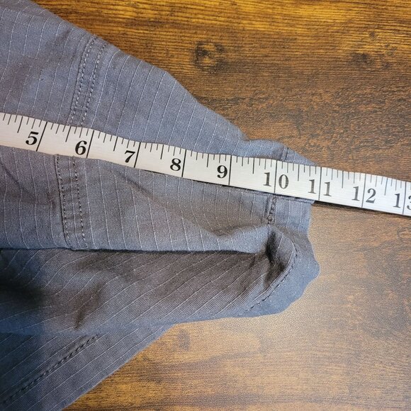 Vtg Beverly Hills Polo Club Rip Stop Cargo Shorts Sz 42 Stretch Y2K Streetwear - Picture 9 of 10